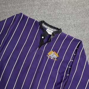 Vintage Peeler Rugby Polo‎ Shirt Men’s Medium Purple Vancouver Canada 1998